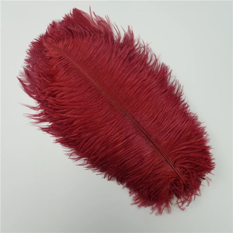 Colored Ostrich Feathers For Crafts Wedding Event Decoration Handicraft Accessories For Table Cent 4