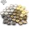 Metal Spikes Square Studs Rivets For Leather Craft Clothes Shoes Bracelets 0