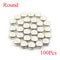Metal Spikes Square Studs Rivets For Leather Craft Clothes Shoes Bracelets 9