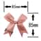 Fresh Pink Satin Ribbon Bow For Craft Party Decoration DIY Flower Embellishment 1