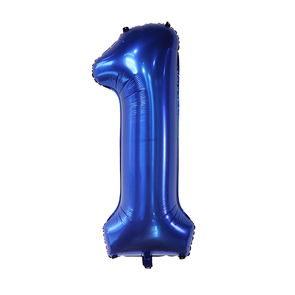 Dark Blue Number Foil Balloon Perfect For Kids Birthday Parties Baby Showers Graduations More 2