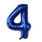 Dark Blue Number Foil Balloon Perfect For Kids Birthday Parties Baby Showers Graduations More 5