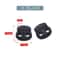 Cord Lock Plastic Stopper Durable Black Frost Shoelace Toggles For Sportswear DIY Projects And Bags 4