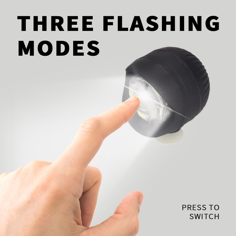 LED Shoe Lights Charms With Lighting Modes For Night Walks Rides Dog Walks 1