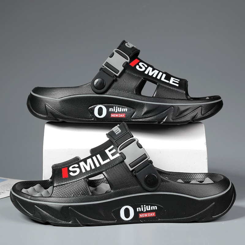 Mens Comfortable Massage Slippers Indoor Outdoor Soft Sandals Casual Shoes For Men And Women Beach 1