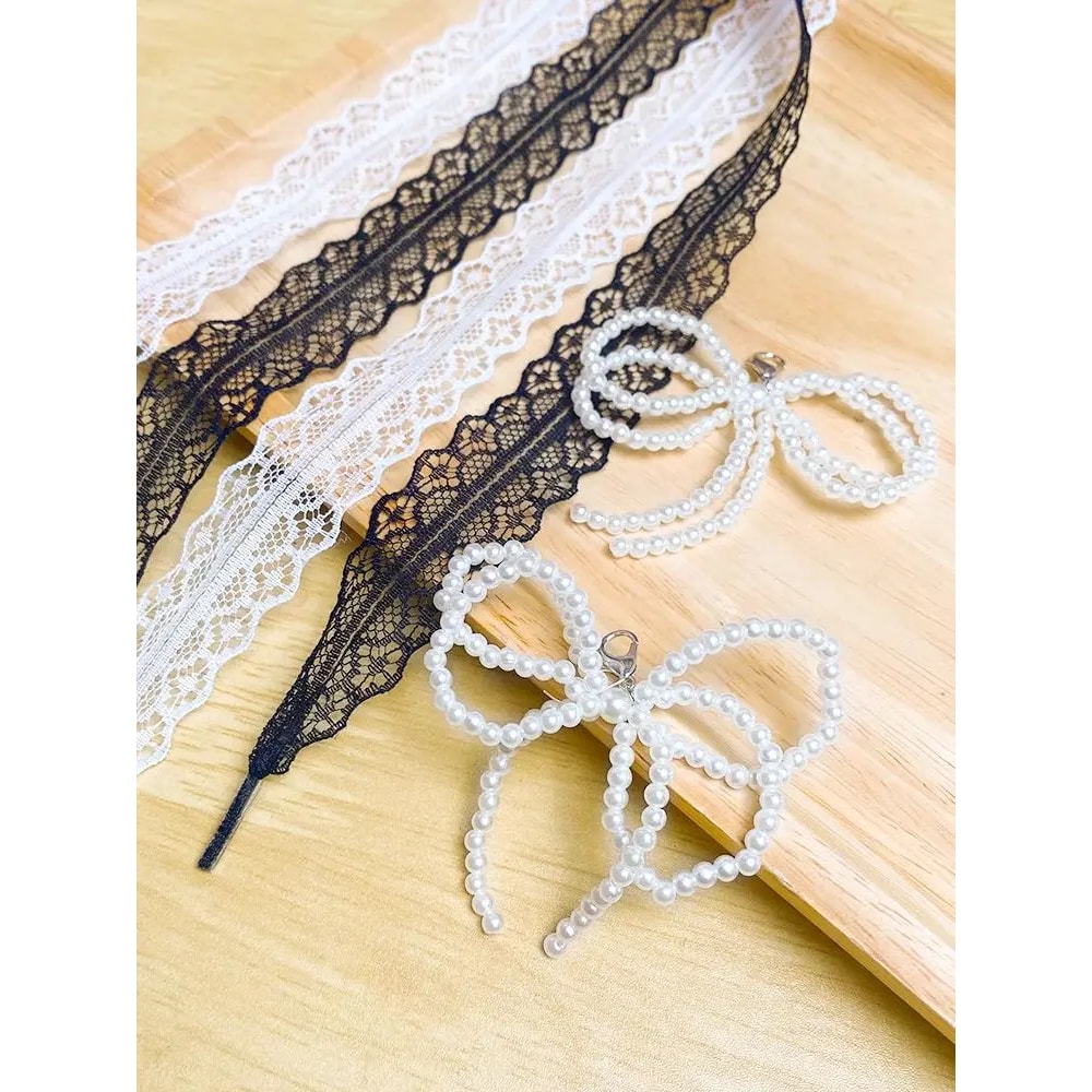 Fancy Lace Shoelaces For Women Stylish Flat Shoe Laces For Sneakers Perfect Accessory For Casual Sh 0