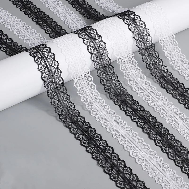 Lace Braided Shoelaces Flat Silk Shoe Laces For Ballet Sneakers 0