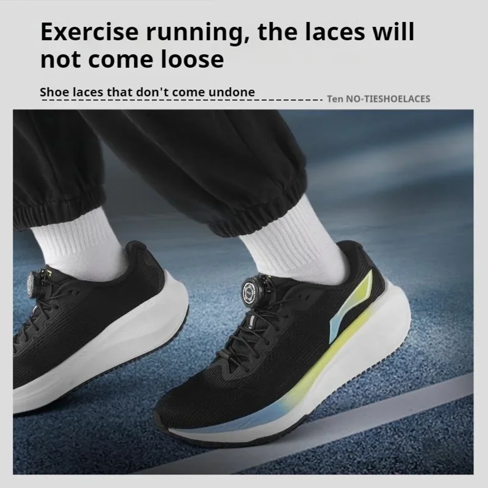 Automatic Shoelaces With Swivel Buckle Easy Installation NoTie Thick Rope Laces For Sneakers 5