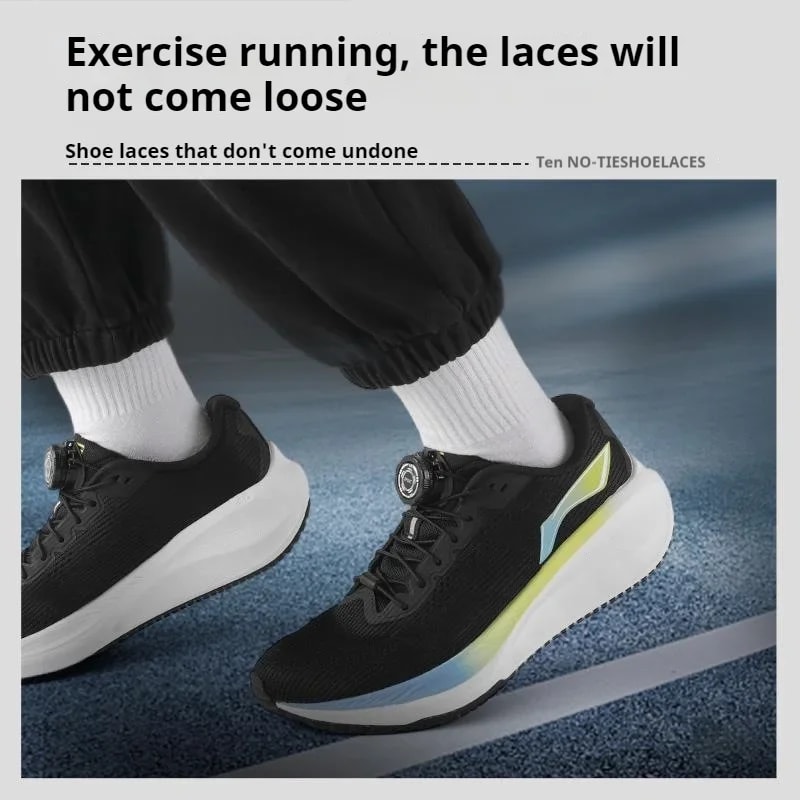 Automatic Shoelaces With Swivel Buckle Easy Installation NoTie Thick Rope Laces For Sneakers 5