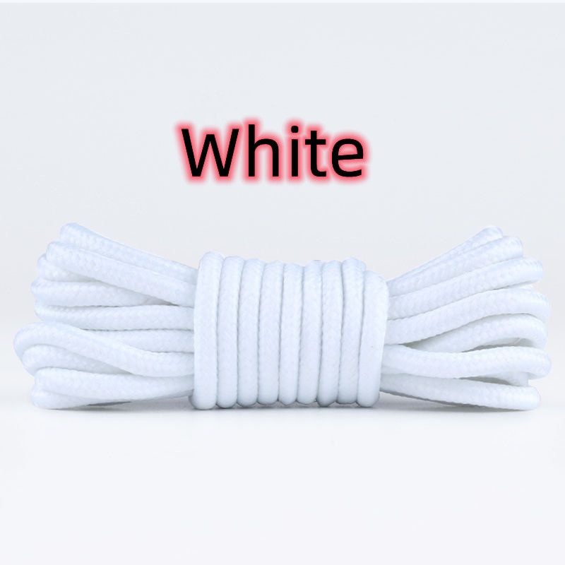 Round Polyester Shoelaces For Boots Perfect For Hiking And Outdoor Sports Shoes 8