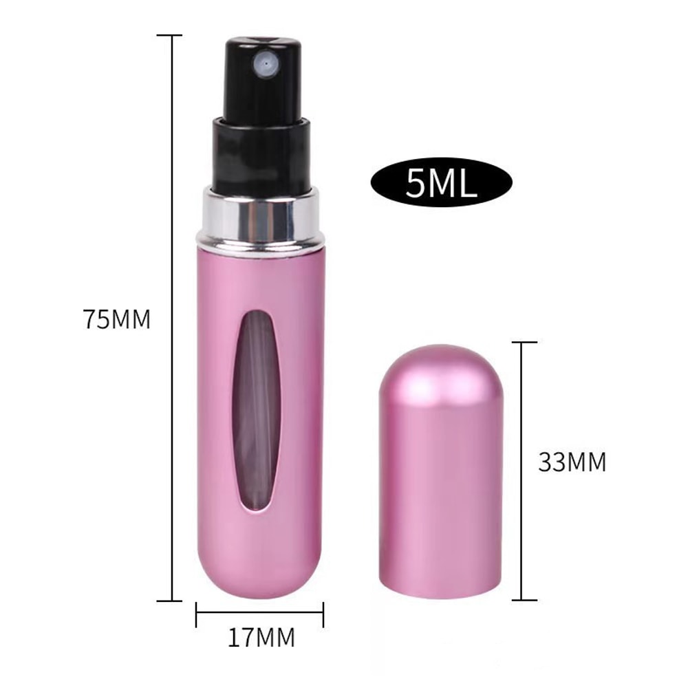 Portable Mini Refillable Perfume Spray Bottle Travel Atomizer 4