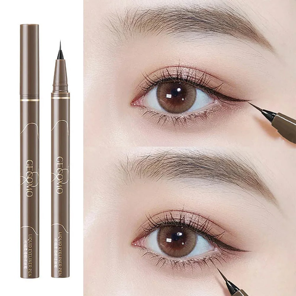 Ultra Thin Waterproof Eyeliner Pen Smooth Application For Lifelike Eye Makeup 2