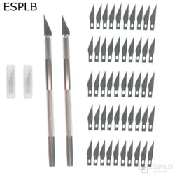 engraving scalpel knife kit with non-slip blades for mobile phone pcb repair & crafting