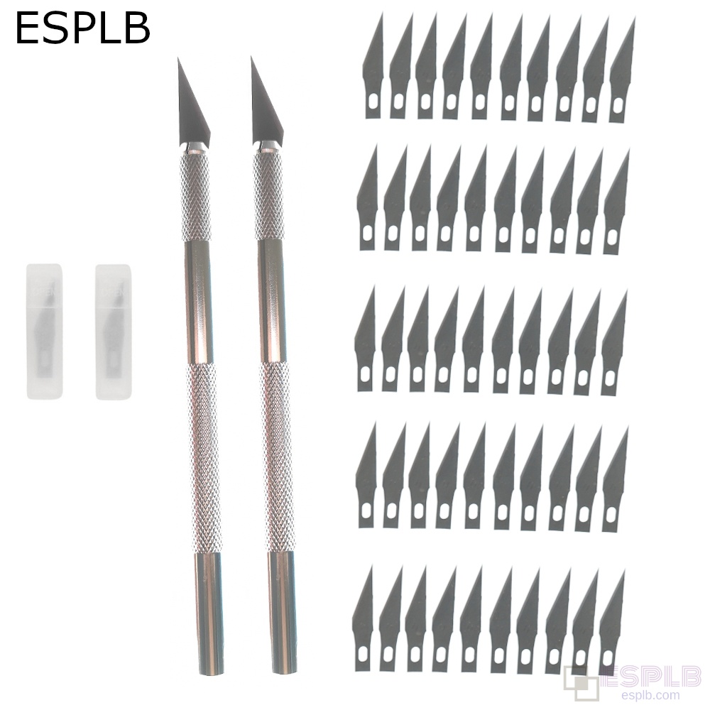 Engraving Scalpel Knife Kit With NonSlip Blades For Mobile Phone PCB Repair Crafting 4