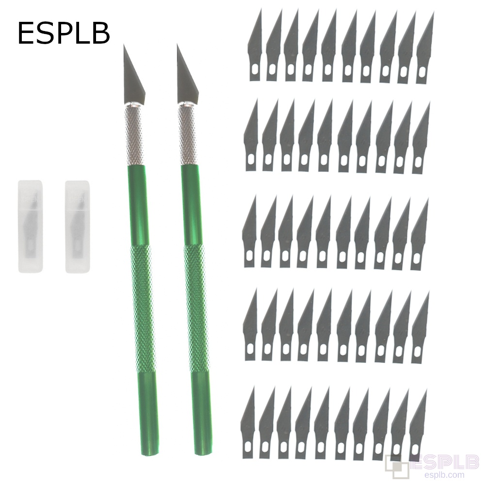 Engraving Scalpel Knife Kit With NonSlip Blades For Mobile Phone PCB Repair Crafting 5