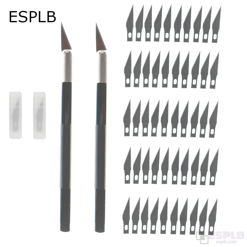 Engraving Scalpel Knife Kit With NonSlip Blades For Mobile Phone PCB Repair Crafting 6