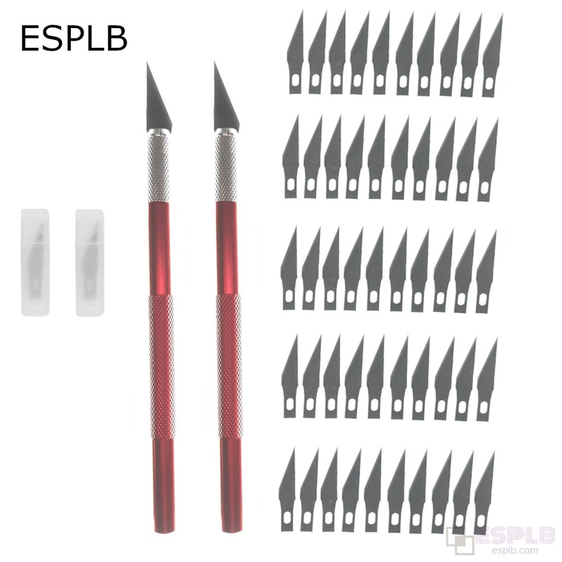 Engraving Scalpel Knife Kit With NonSlip Blades For Mobile Phone PCB Repair Crafting 8