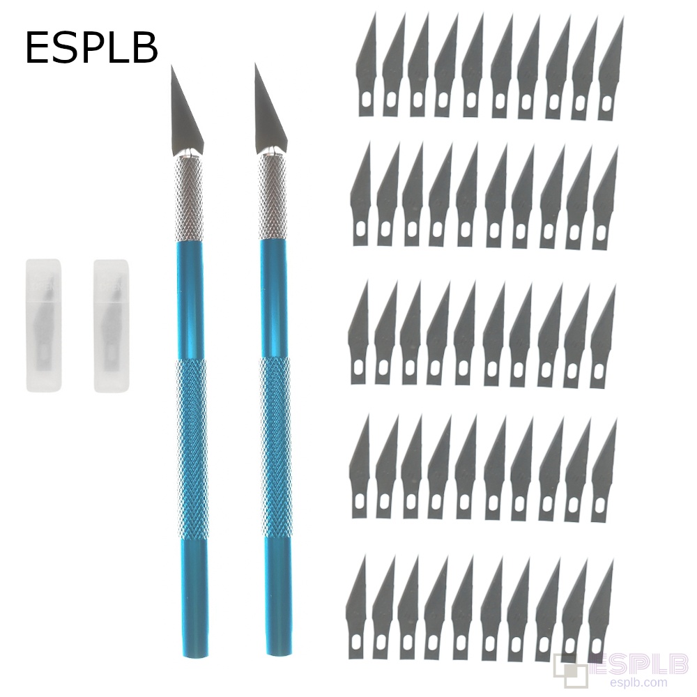 Engraving Scalpel Knife Kit With NonSlip Blades For Mobile Phone PCB Repair Crafting 9