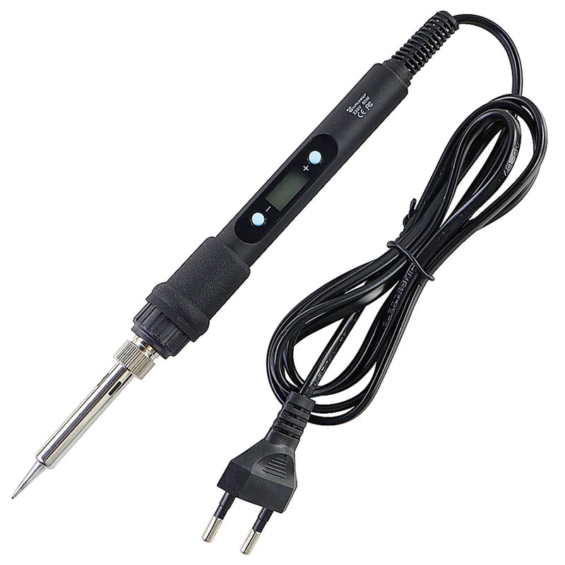 Electric Soldering Iron With LCD Digital Display And Adjustable Temperature For Welding And Repair 2
