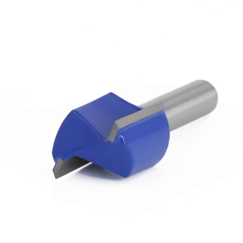 Double Flute Router Bit For Woodworking Straight Shank Milling Cutter For Precision Cuts 3