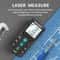 Precision Digital Laser Tape Measure With Bubble Level And Laser Distance Meter 2