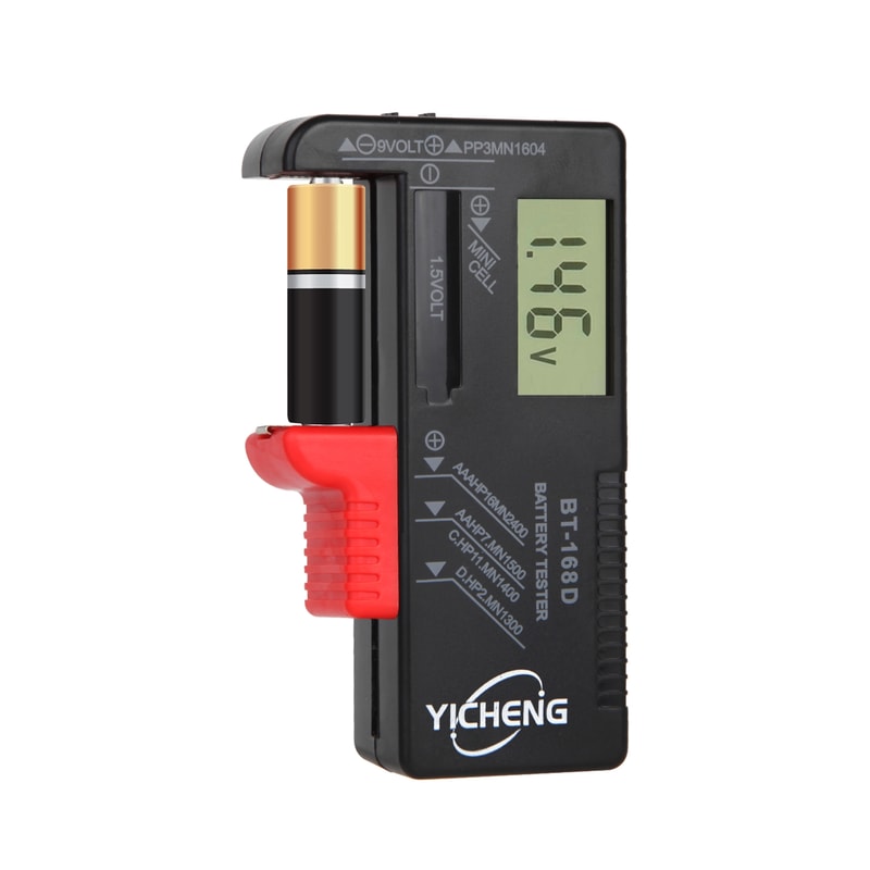 Universal Battery Tester For Button Cell Batteries PRO Battery Checker 6