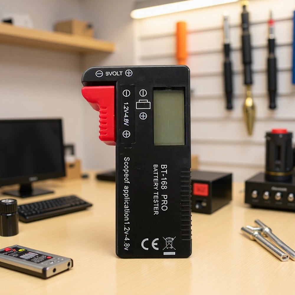 Universal Battery Tester For Button Cell Batteries PRO Battery Checker 4