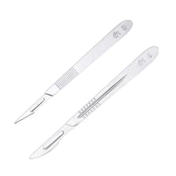 carbon steel surgical blades for diy cutting, phone repair, carving, animal grooming, eyebrow maintenance, and scalpel