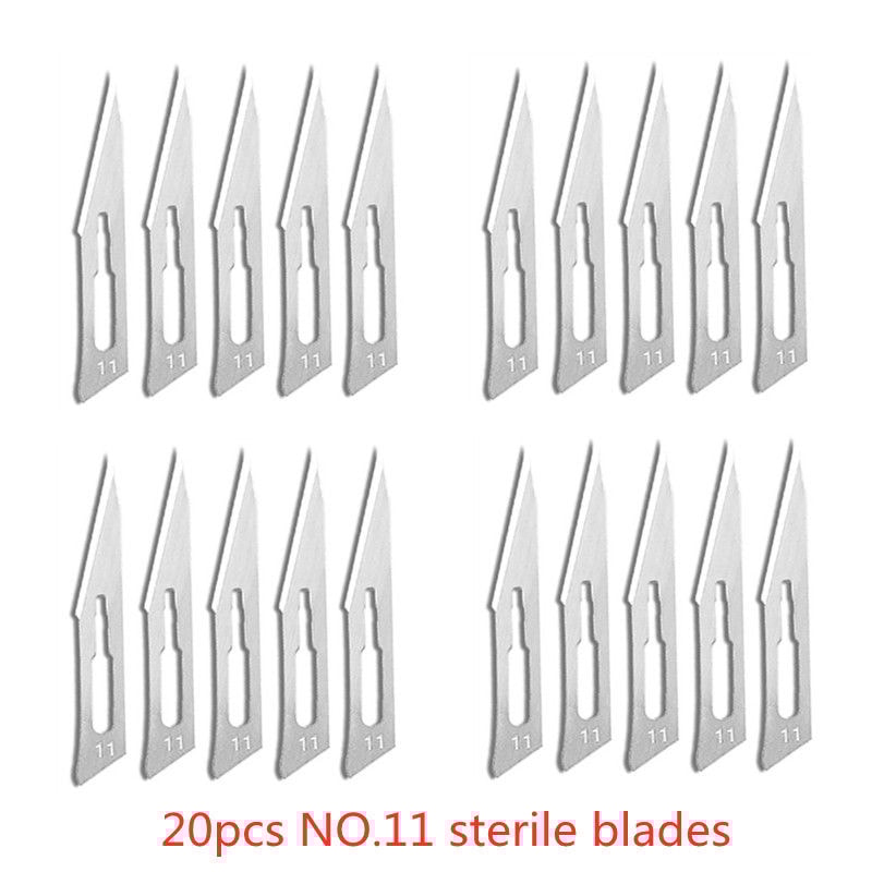 Carbon Steel Surgical Blades For DIY Cutting Phone Repair Carving Animal Grooming Eyebrow Maintenan 2