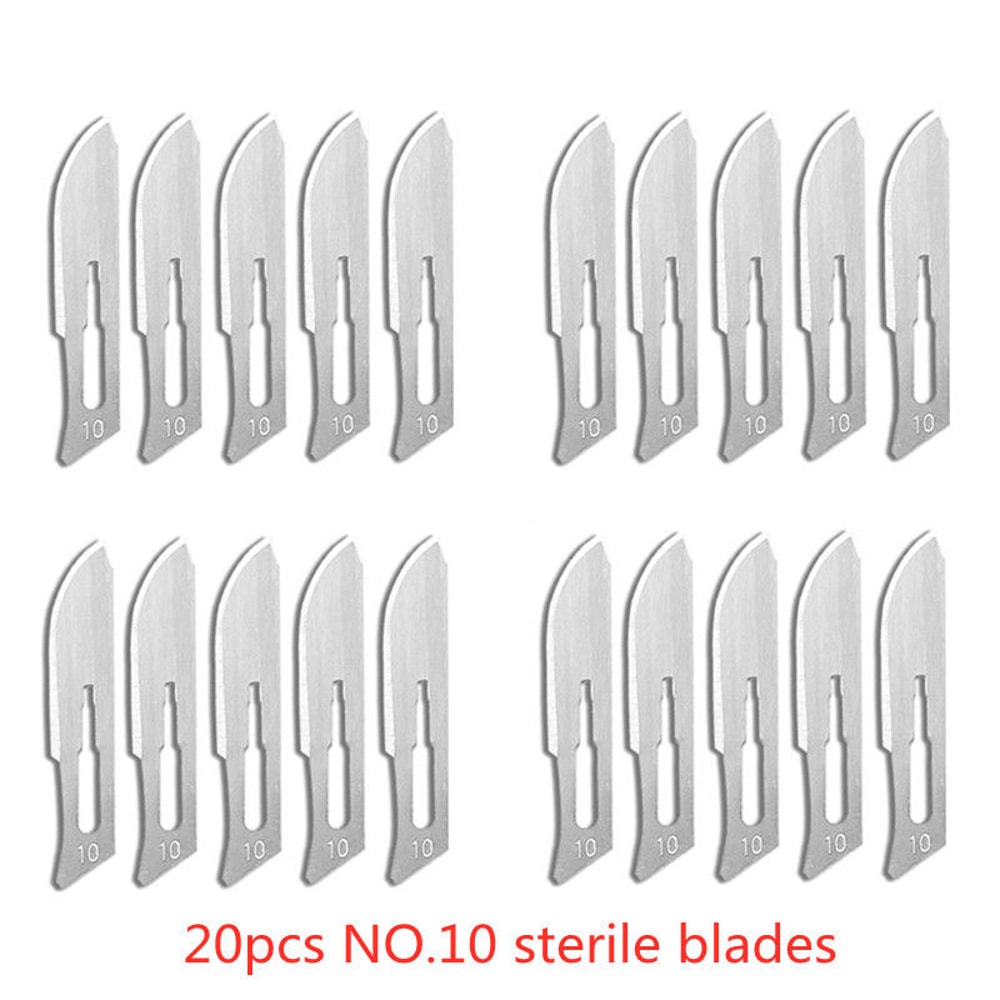 Carbon Steel Surgical Blades For DIY Cutting Phone Repair Carving Animal Grooming Eyebrow Maintenan 3