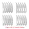Carbon Steel Surgical Blades For DIY Cutting Phone Repair Carving Animal Grooming Eyebrow Maintenan 1