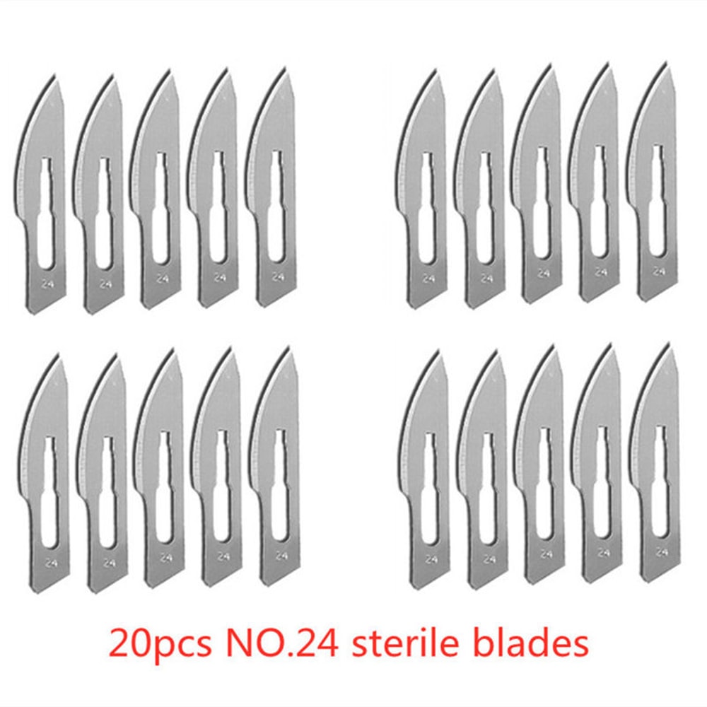 Carbon Steel Surgical Blades For DIY Cutting Phone Repair Carving Animal Grooming Eyebrow Maintenan 4
