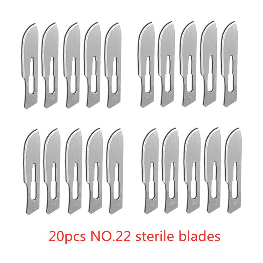 Carbon Steel Surgical Blades For DIY Cutting Phone Repair Carving Animal Grooming Eyebrow Maintenan 5