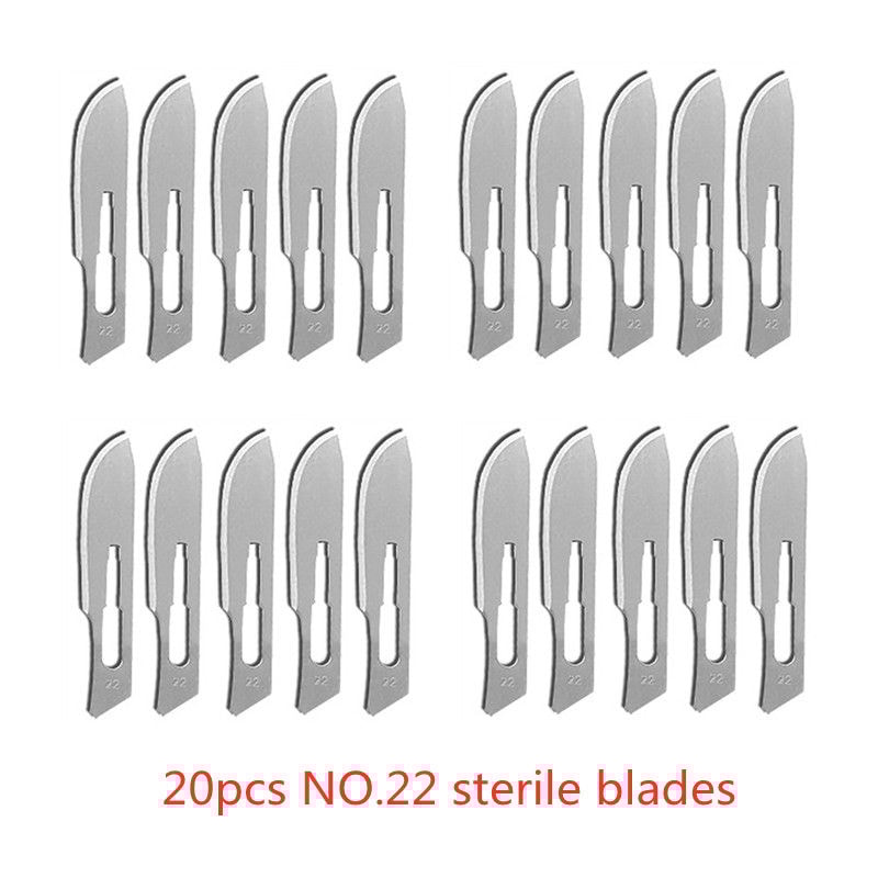 Carbon Steel Surgical Blades For DIY Cutting Phone Repair Carving Animal Grooming Eyebrow Maintenan 5