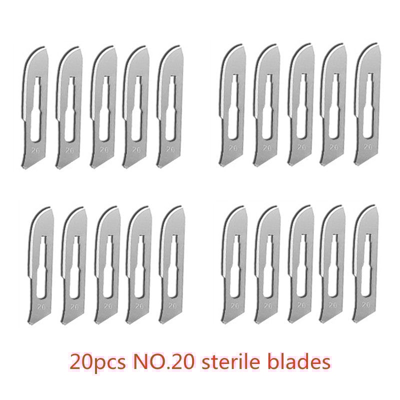 Carbon Steel Surgical Blades For DIY Cutting Phone Repair Carving Animal Grooming Eyebrow Maintenan 6