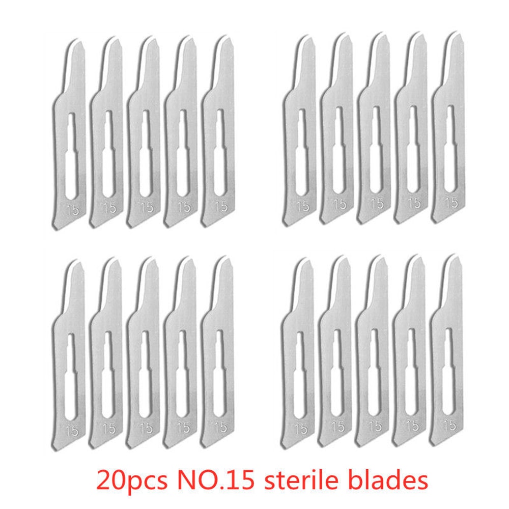 Carbon Steel Surgical Blades For DIY Cutting Phone Repair Carving Animal Grooming Eyebrow Maintenan 8