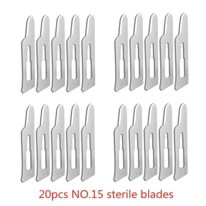 Carbon Steel Surgical Blades For DIY Cutting Phone Repair Carving Animal Grooming Eyebrow Maintenan 8