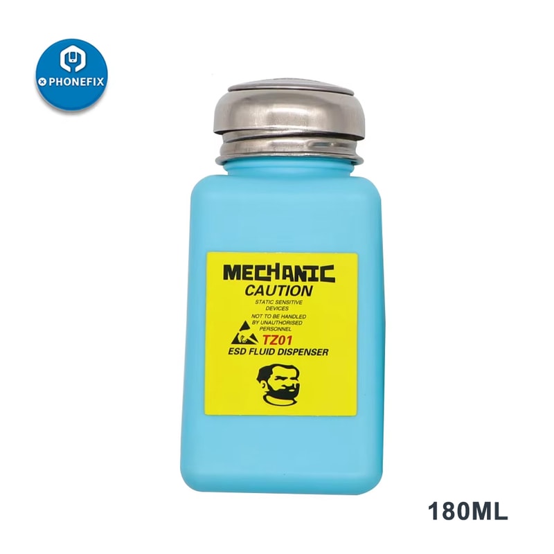 Alcohol Bottle For IPhone Repair Plastic Liquid Dispenser For Motherboard Cleaning ESD Fluid Contai 6