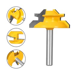 lock miter router bit professional woodworking milling cutter for precision cuts