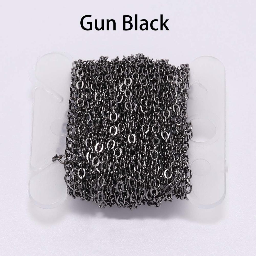 Gold Bronze Plated Necklace Chain For DIY Jewelry Making Perfect For Handmade Creations 9