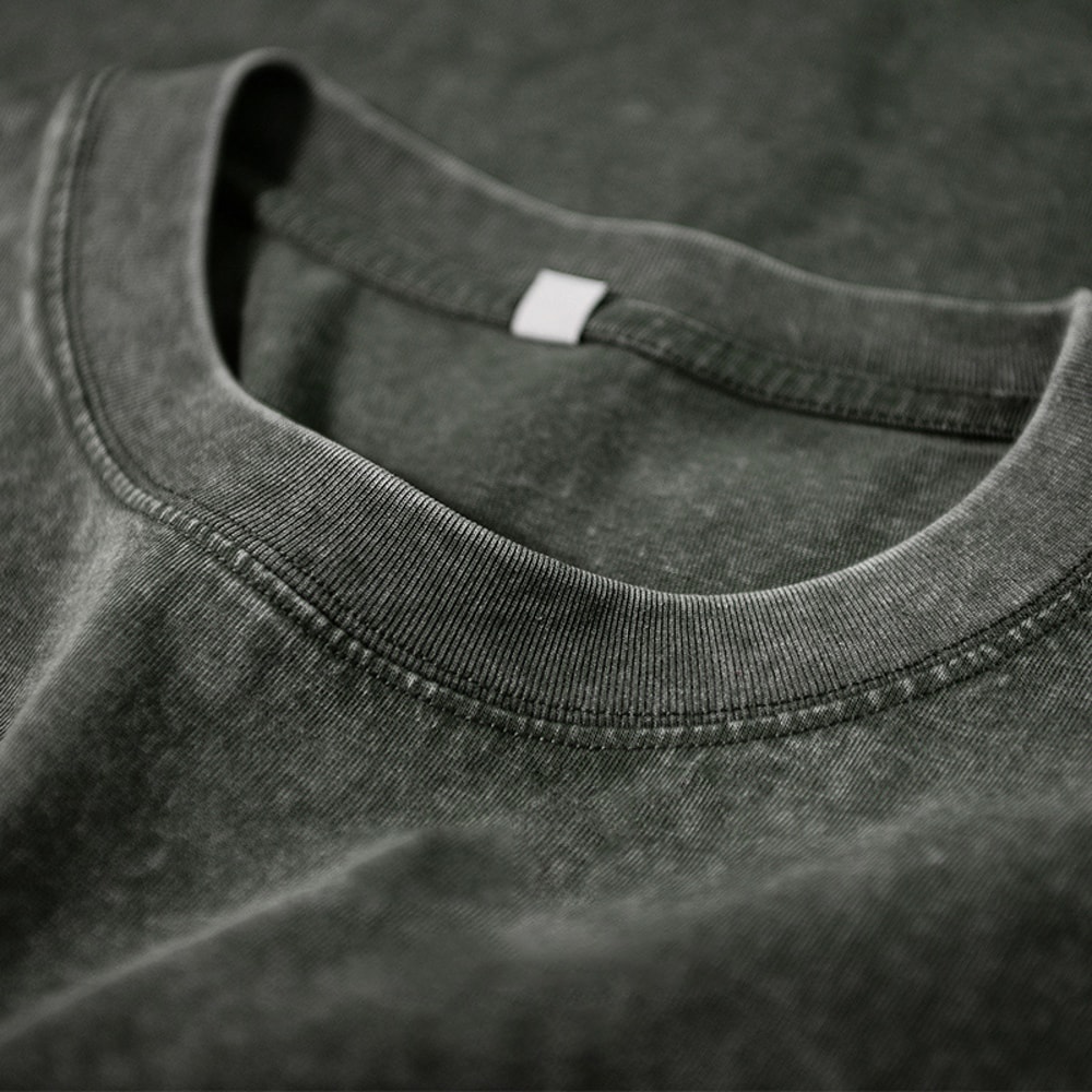 Vintage Oversized Mens Acid Wash TShirt Street Hip Hop Punk Casual Cotton Tee 8