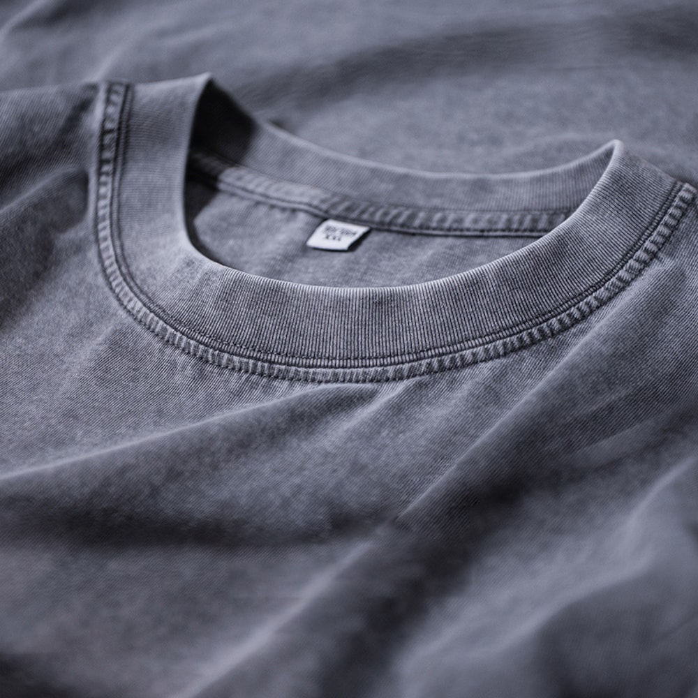 Vintage Oversized Mens Acid Wash TShirt Street Hip Hop Punk Casual Cotton Tee 12