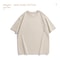 Heavy Cotton Plain TShirt For Men Trendy Casual Summer Short Sleeve Tee In Solid Color 5