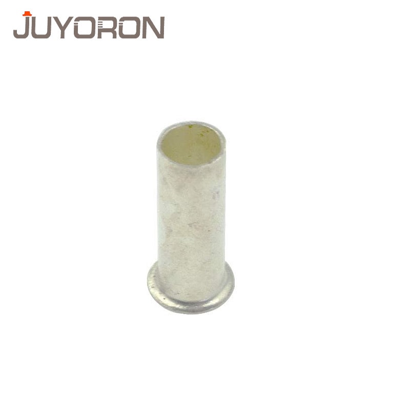 NonInsulated Wire Connector Ferrules Electrical Cable Terminal Brass Tinned Crimp Terminal 5