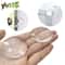 Transparent Soft Silicone Nonslip Door Stopper Wall Protector 0