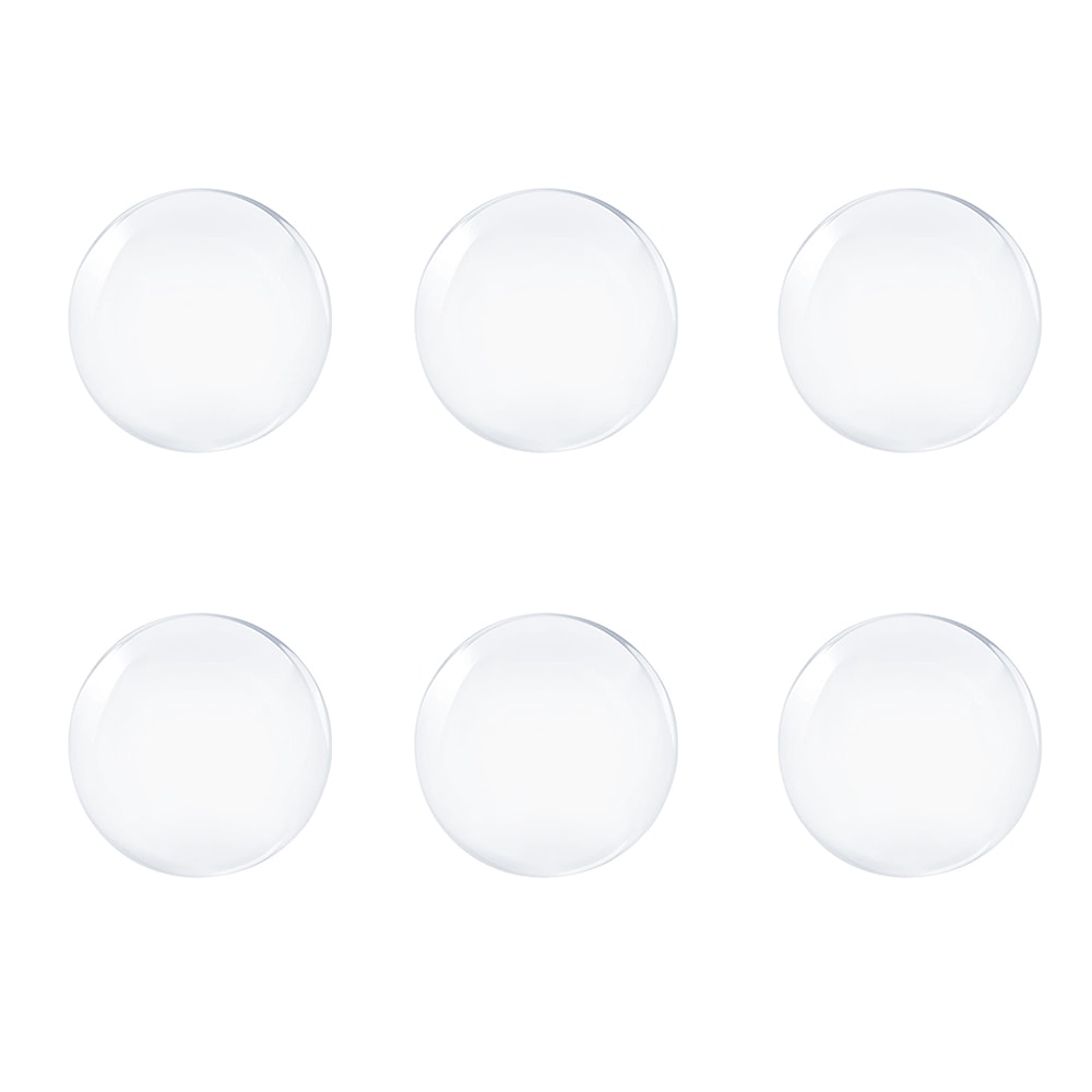 Transparent Soft Silicone Nonslip Door Stopper Wall Protector 7