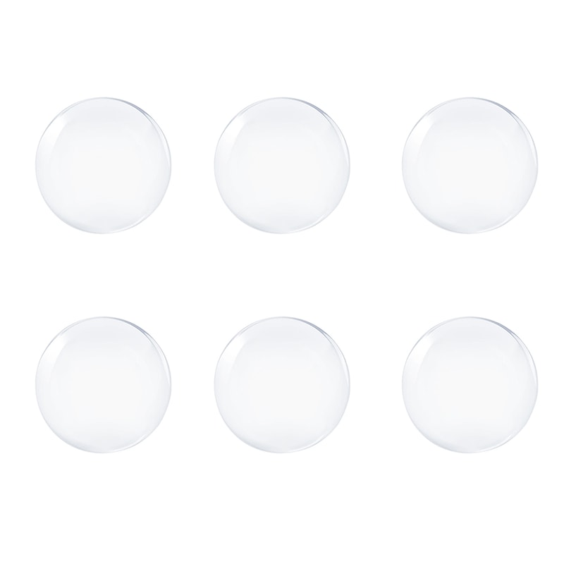 Transparent Soft Silicone Nonslip Door Stopper Wall Protector 7