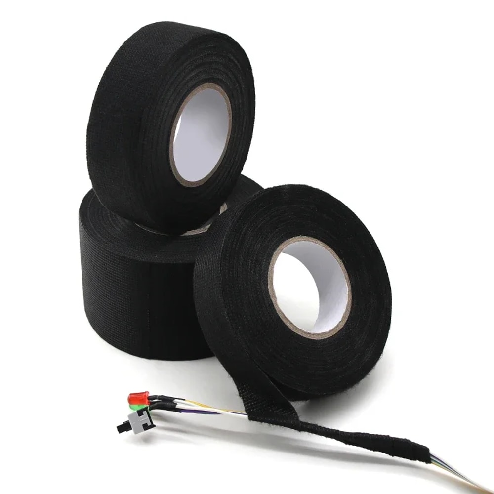 Heatresistant Adhesive Cloth Tape For Automotive Wiring Looms Cable Harness And Electrical Tapes 4