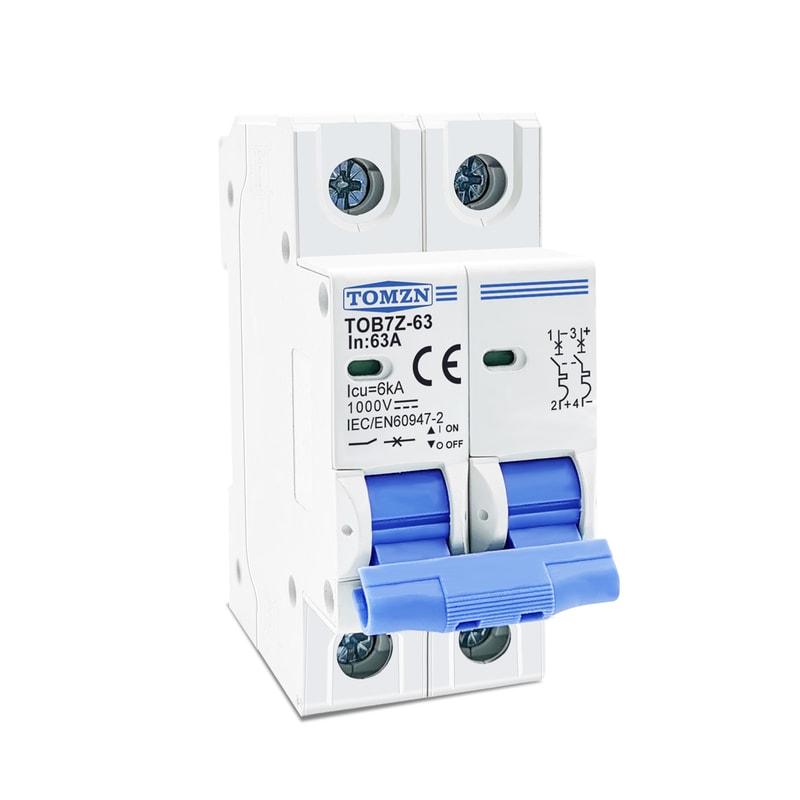 DC Solar Mini Circuit Breaker For PV System Reliable Protection For Solar Installations 0