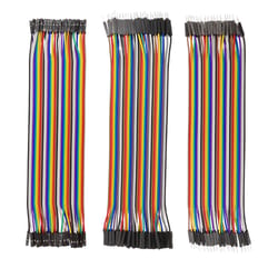 breadboard jumper cable for arduino diy male to male/female to female/male to female ribbon cable, versatile